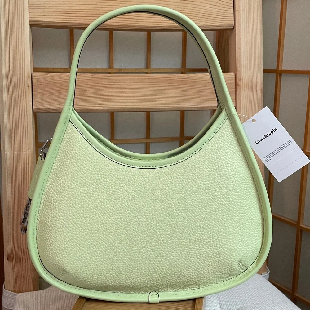 Coachtopia Ergo Lime Green Shoulder Bag NWT - Picture 4 of 17